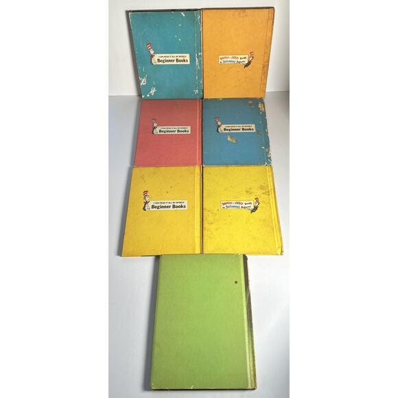 Lot of 7 Vintage 1958-1970 Dr. Seuss Book Club Edition Books - Picture 5 of 14